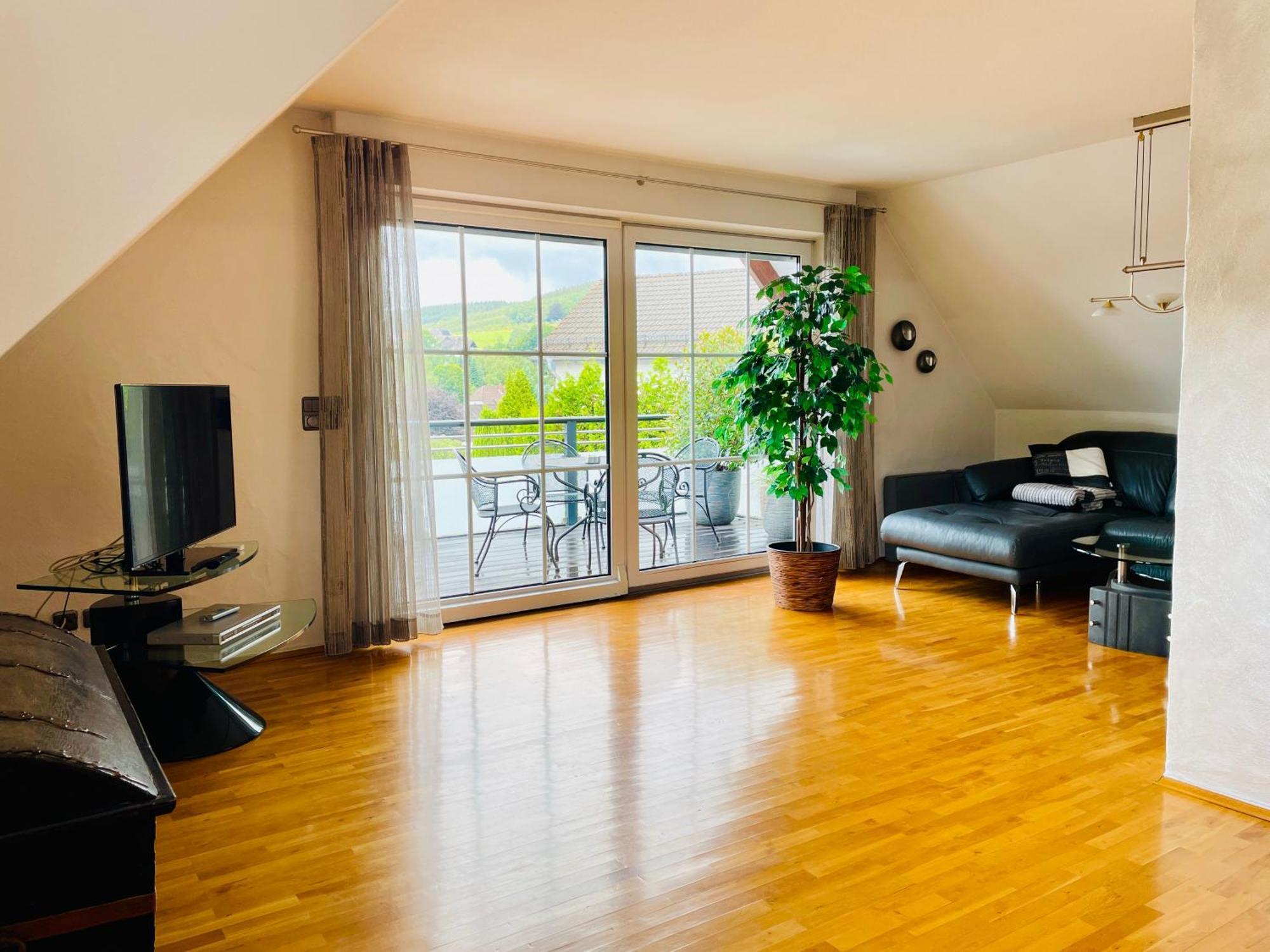 Moderne Ferienwohnung Mit Sonnenbalkon In Fretter Finnentrop Ngoại thất bức ảnh